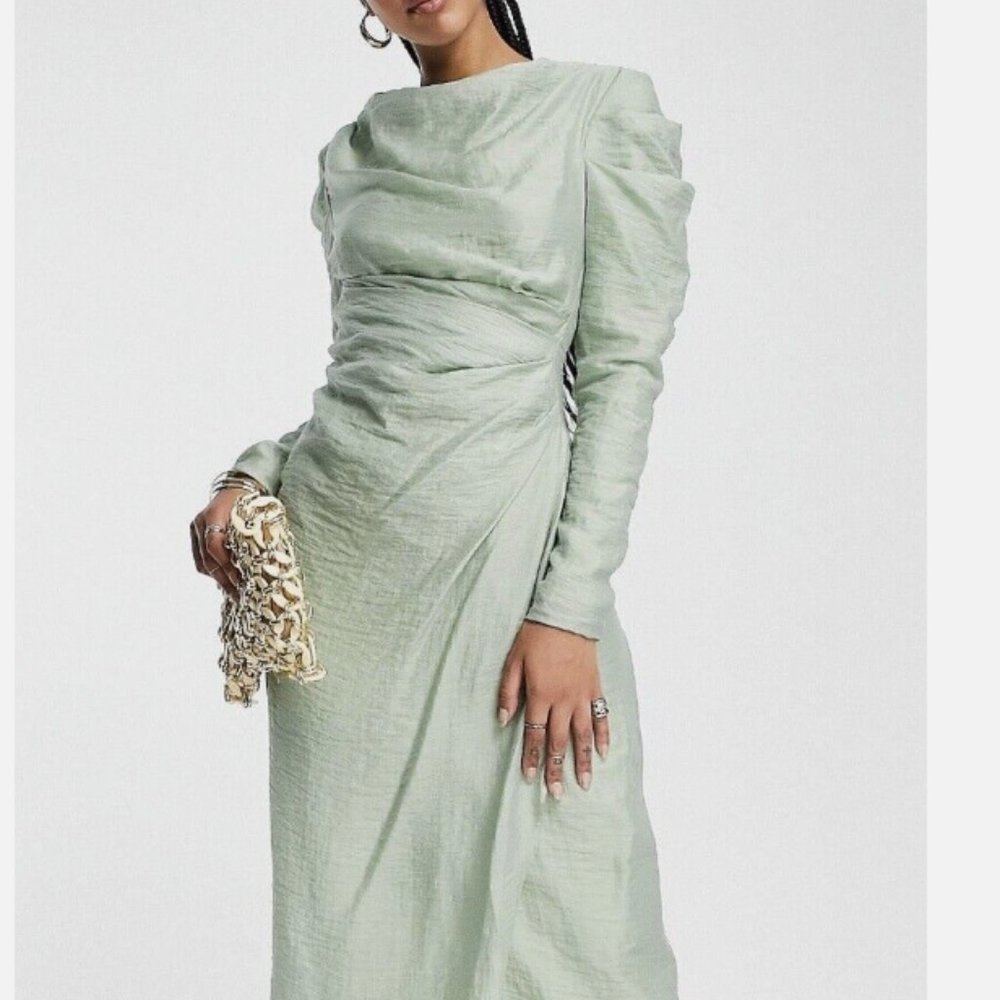 ASOS Light Green Maxi Dress